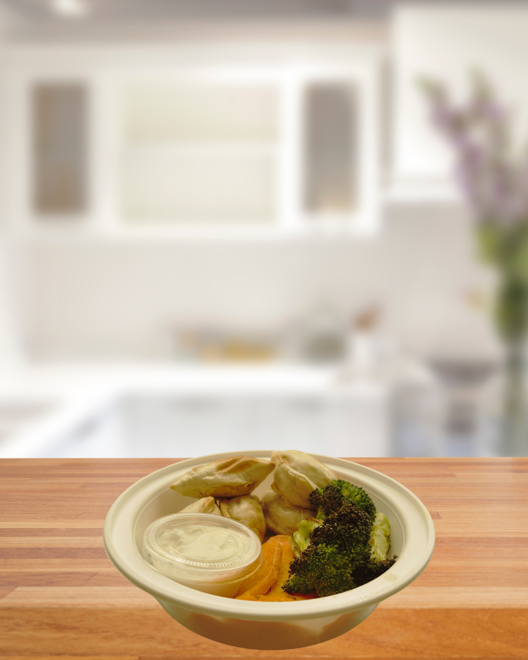 Perogies & Roasted Veg